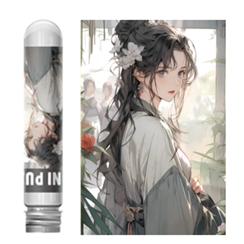 

150PCS Mini Test Tube Cartoons Jigsaw Puzzle for Adult Kids Decompression Toys Game Family Educational Toys over 3 Years Old