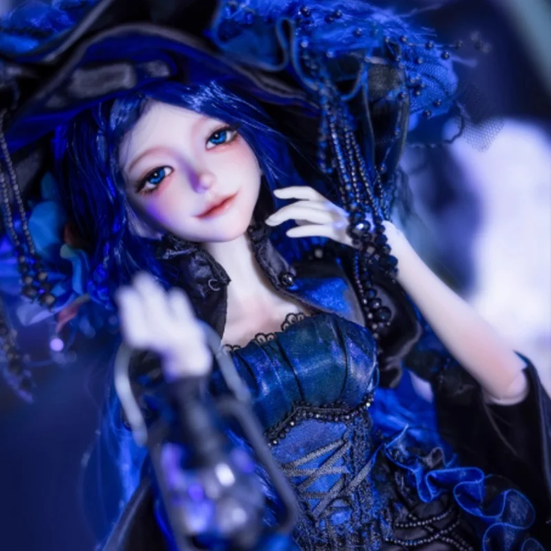 Cassandra Bjd Girl'S Four-Parts Witch Sd Doll Magic Style Set completo con accessori Bambola da collezione per bambini e hobbisti