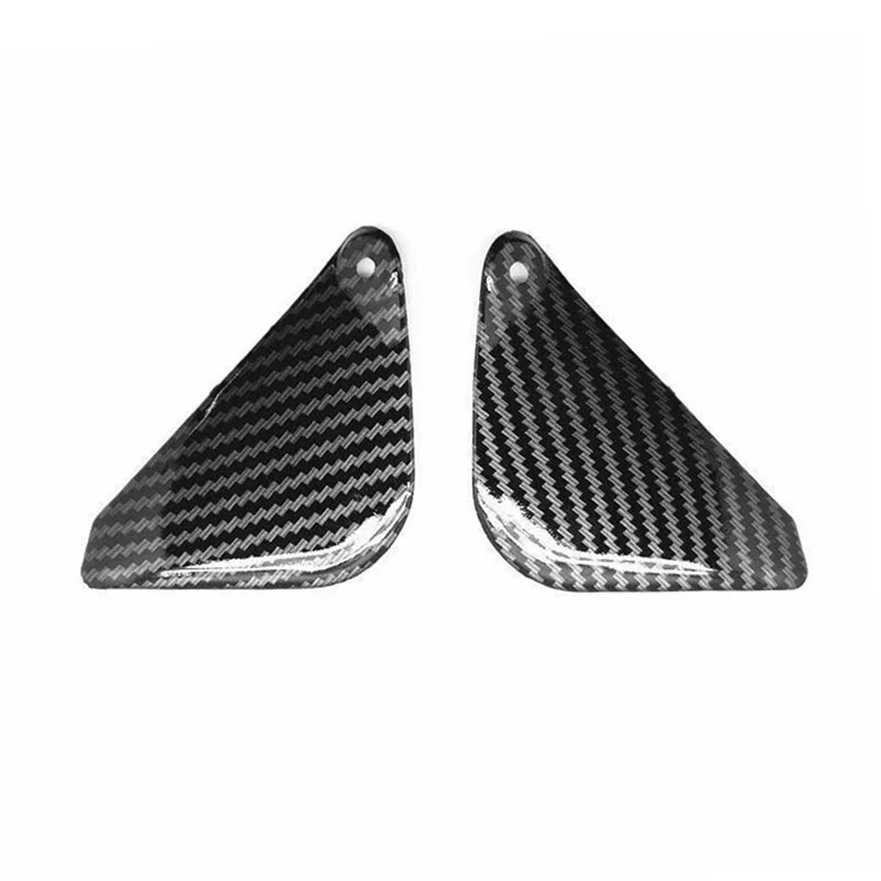 

AV34-1 Pair Front Side Headlight Cover Fairing Cowl Carbon Fiber Pattern Plastic Car Accessories For Honda VFR 800 2002-2012
