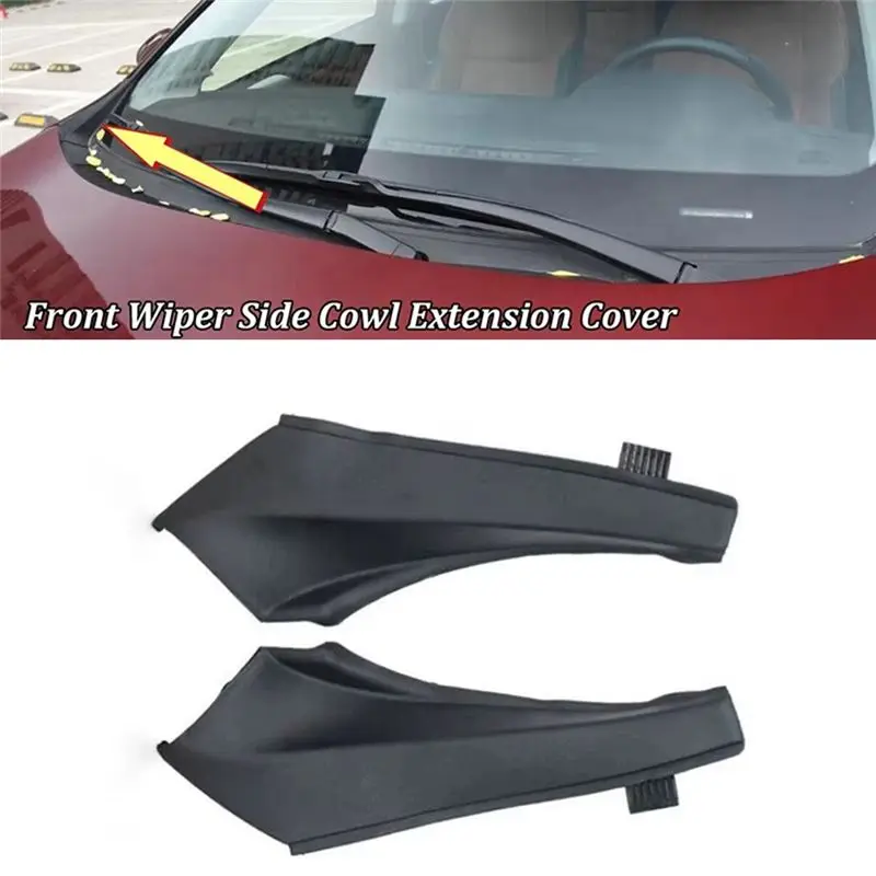 Customer Favorite Front Windshield Corner Deflector Wiper Side Cover Extension Cover 53866-42020 53867-42020 For Toyota RAV4 201