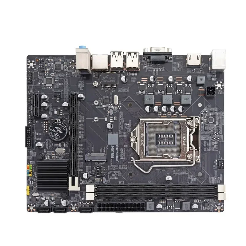 H81/LGA1150 Dual DDR3 memory, upgrade the main board