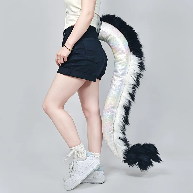 New Halloween Dragon Tail COS Prop Party Role Playing Colorful Dragon Tail Accessories