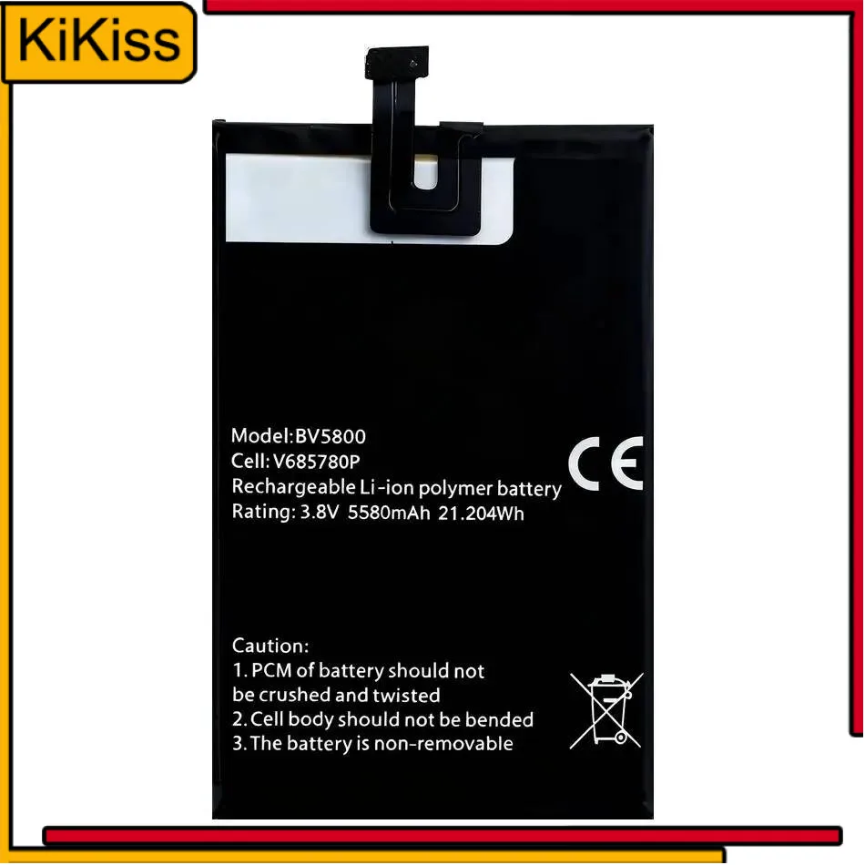 

Durable For Blackview BV5800 Pro 5580Mah Mobile Phone Battery