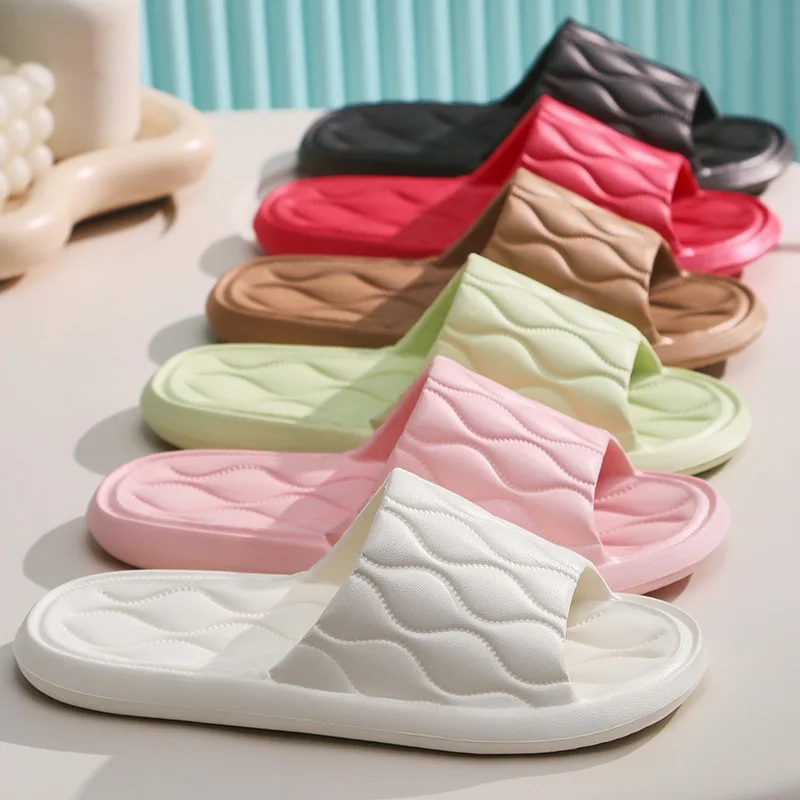 Unisex Non Slip Shoes Lightweight Open Toe Quick Dry Slippers Summer Indoor Outdoor Bathroom Beach Eva Slippers Slides 2025