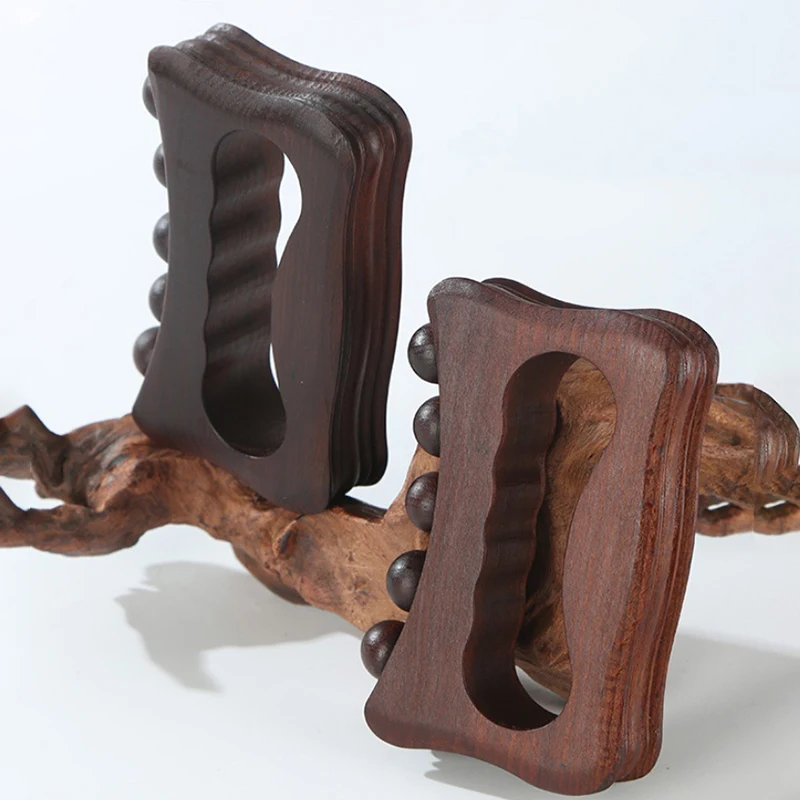 

1Pcs Lymphatic Drainage Massager Beech Gua Sha Tool For Body Manual Massage Scraper For Anti Cellulite Body Gua Sha Paddle