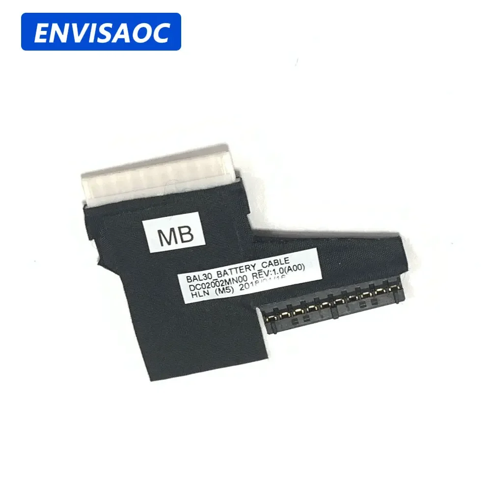 Cable flexible de batería para Dell Inspiron 17 5765 5767 5766 P32E Cable de batería para ordenador portátil línea de conector reemplazar DC02002MN00 085KJ6