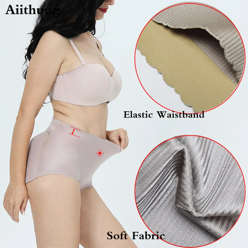 GUUDIA Women Butt Pads Enhancer Panties Padded Hip Underwear Shapewear Butts Lifter Lift Panty Seamless Fake Padding Briefs