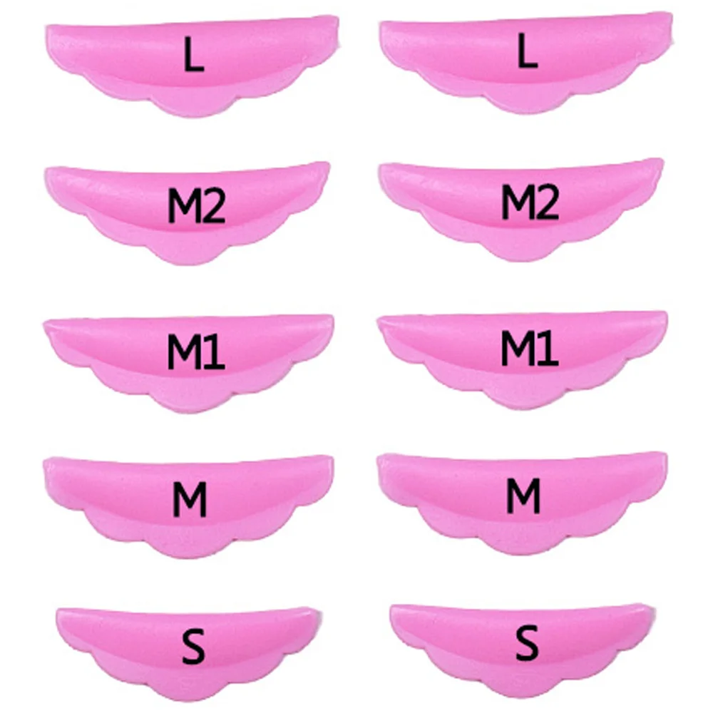 Keratin heiße Wimpern Wimpern Kwai Rand Silikonst reifen Pfropf werkzeuge y Typ dicken Stick Wimpern Pinsel Kamm werden verzogene Wimpern