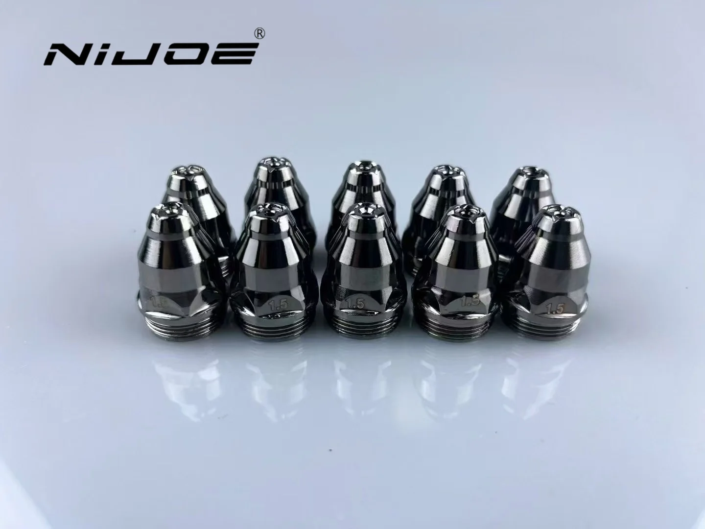 

P80 Plasma Contactab Electrode Nozzle Cutting Torch Cutting Machine Accessories Steel Tip 1.3/1.5/1.7mm