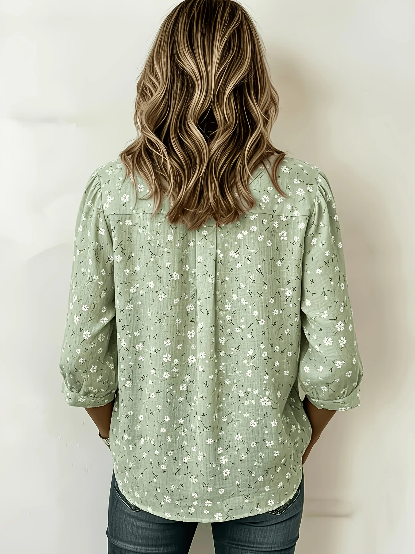 Temperament Loose Woman Shirt - đánh giá và giá Embroidery Online