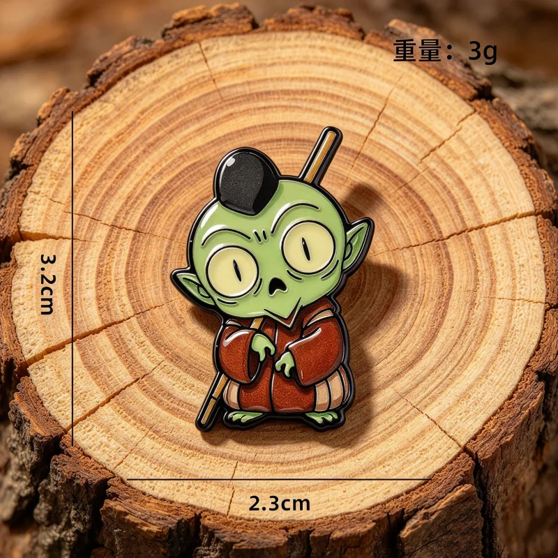 6pcs alloy drip oil cat brooch, the best choice for gifts