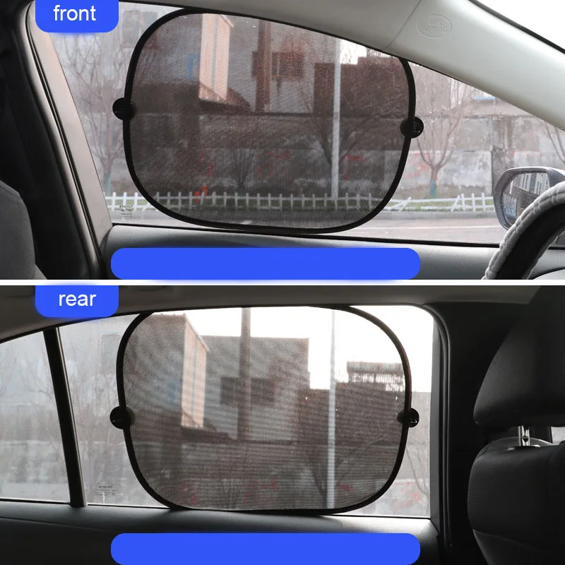 

2PCS Car Window Sunshade Cover Block for Kids Car Side Window Shade Cling Sunshades Sun Shade Cover Visor Shield Screen Curtains