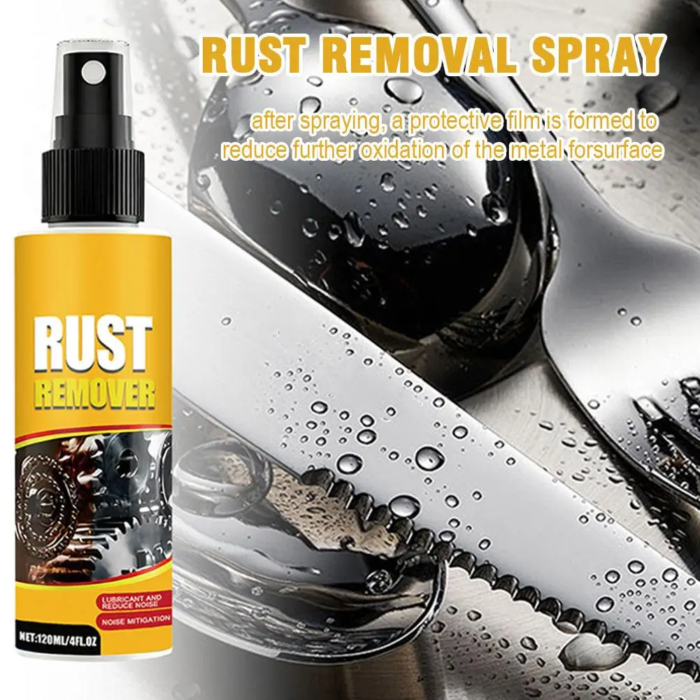 Universal Metal Rust Removal Spray for Car Motorcycle Quick Dissolution Polishing Renovation Liquid Iron Powder Remover