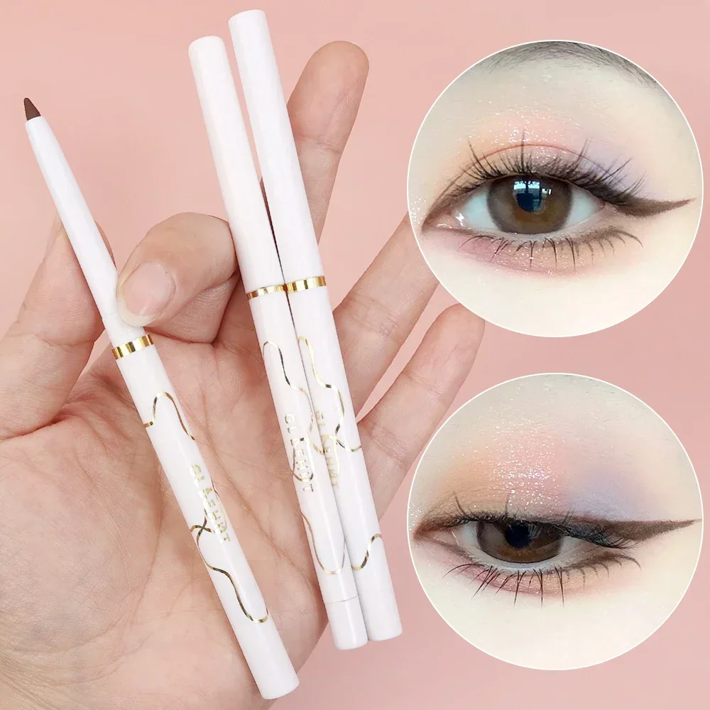 1pcs Matte Eyeliner Gel Pencil Waterproof Smooth Long Lasting Not Blooming Eye Liner Lower Eyelashes Pen Korean Makeup Cosmetics