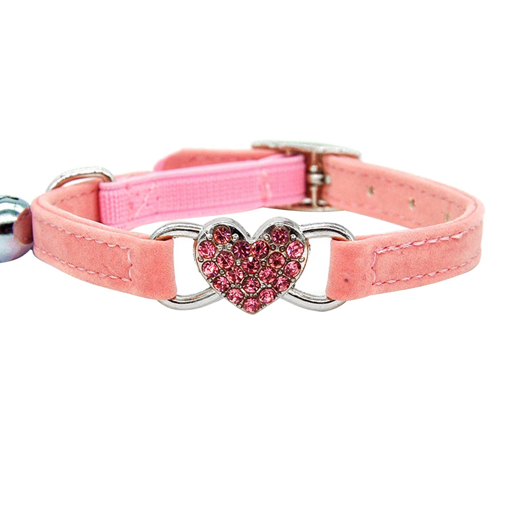 

Kittens Bell Cat Chain Collar Bells for Loud Heart Collars with Cute Adult Multicolor