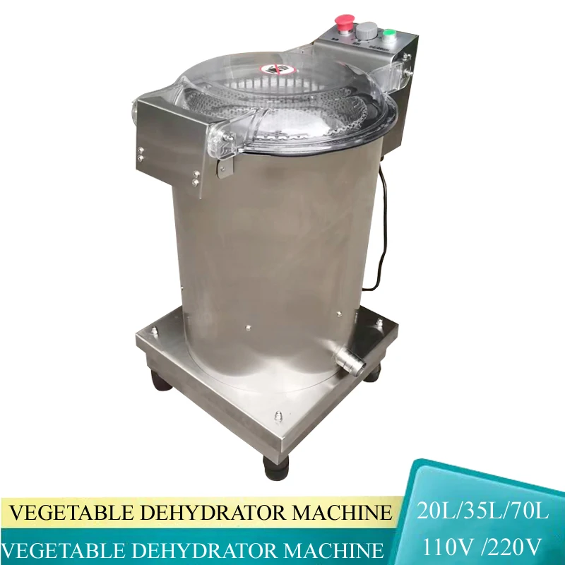 

Automatic Vegetable Dehydrator Stuffing Spin Drying And Oil Removal Machine Kitchen Vegetable Cleaning Processing Drying Machine