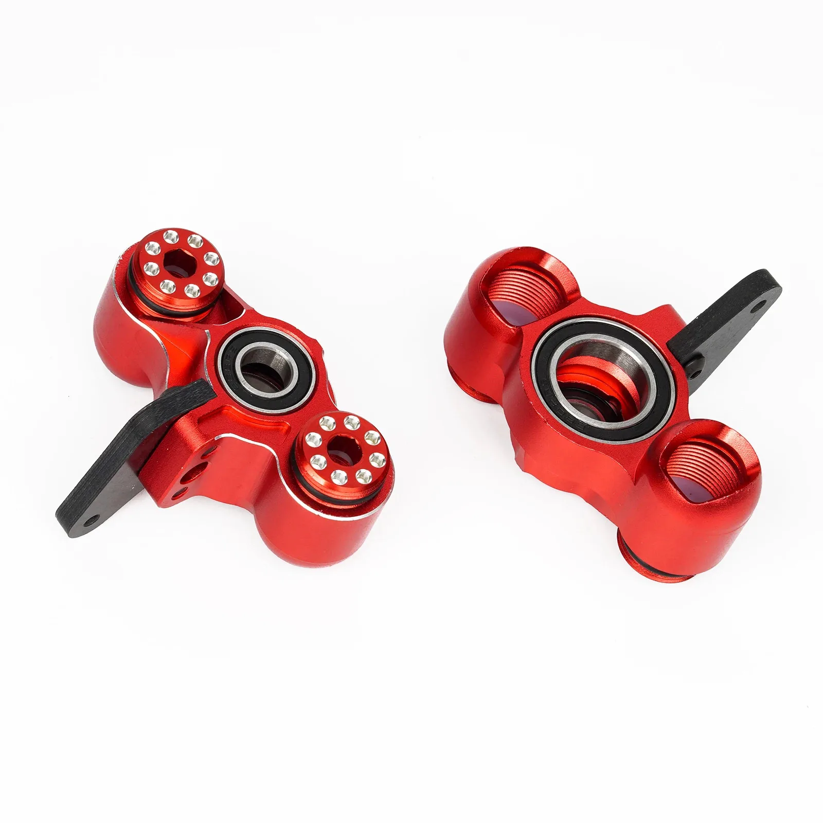 2pcs Metal Steering Block Front for 1/7 1/8 ARRMA 6S MOJAVE TYPHON LIMITLESS FELONY # AR330187