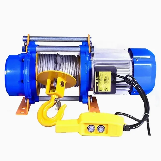 Wireless Remote Control Winch 220v Household Small Fast Lifting Hoist 380v High Speed KCD Electric Hoist