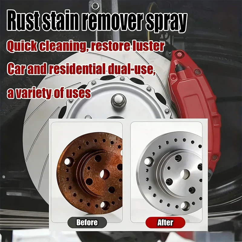 Leistungsstarkes Auto-Rostentfernungsspray mit großer Kapazität – für Auspuffanlagen/Radpflege, Metallpulverentferner. – Detail 4