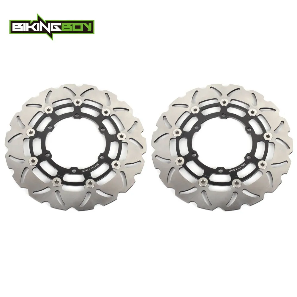 BIKINGBOY Voor K100RS K1 89 90 91 92 93 K1100LT 89-00 K1100RS 93 94 95 96 KL1100LT 93-00 97 98 99 Remschijven Schijven Rotors