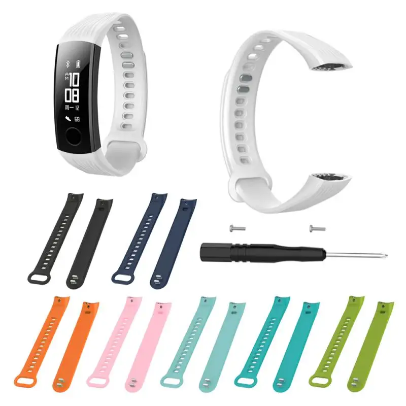 Smart Bracelet Strap For Honor Band 3 Watchband Silicone Sports Wrist Band Replacement Straps For Huawei Honor 3 Accessories