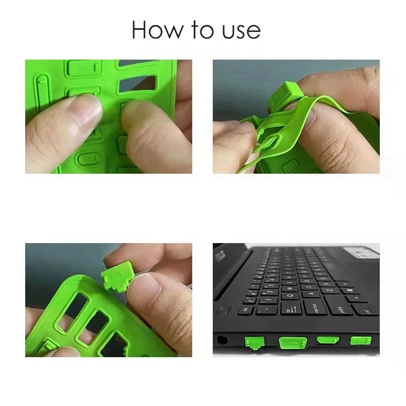 Anti-debu Steker Notebook Tahan Debu Sumbat Laptop Universal USB Debu Steker Komputer Antarmuka Penutup Tahan Air