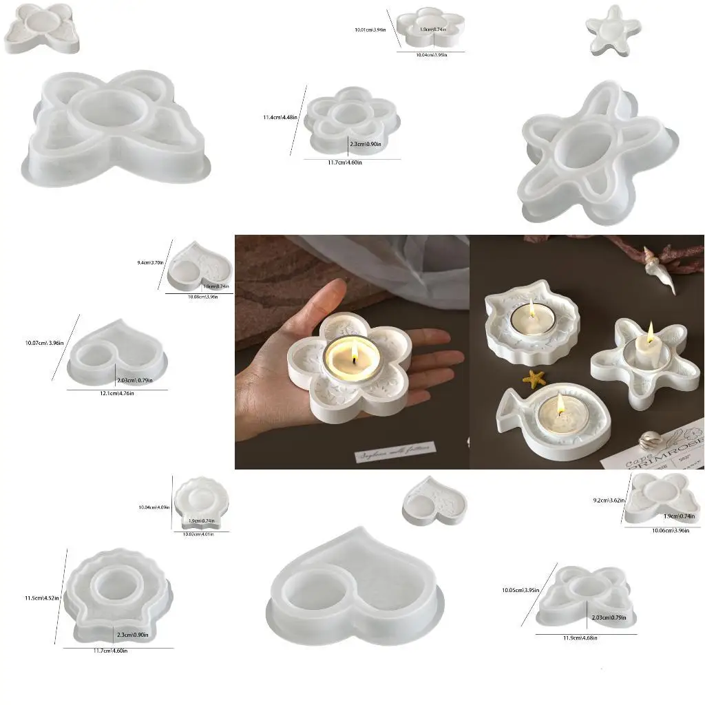 Versatile Crafting Mould Silicone Material DIY Home Decoration Tool