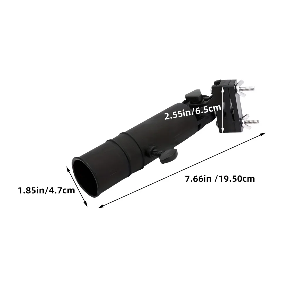 4 قطعة حامل مظلة قابل للتعديل للجولف دفع عربة الشمس المطر حماية لا أدوات التثبيت لا حاجة بناء ABS قوي #4