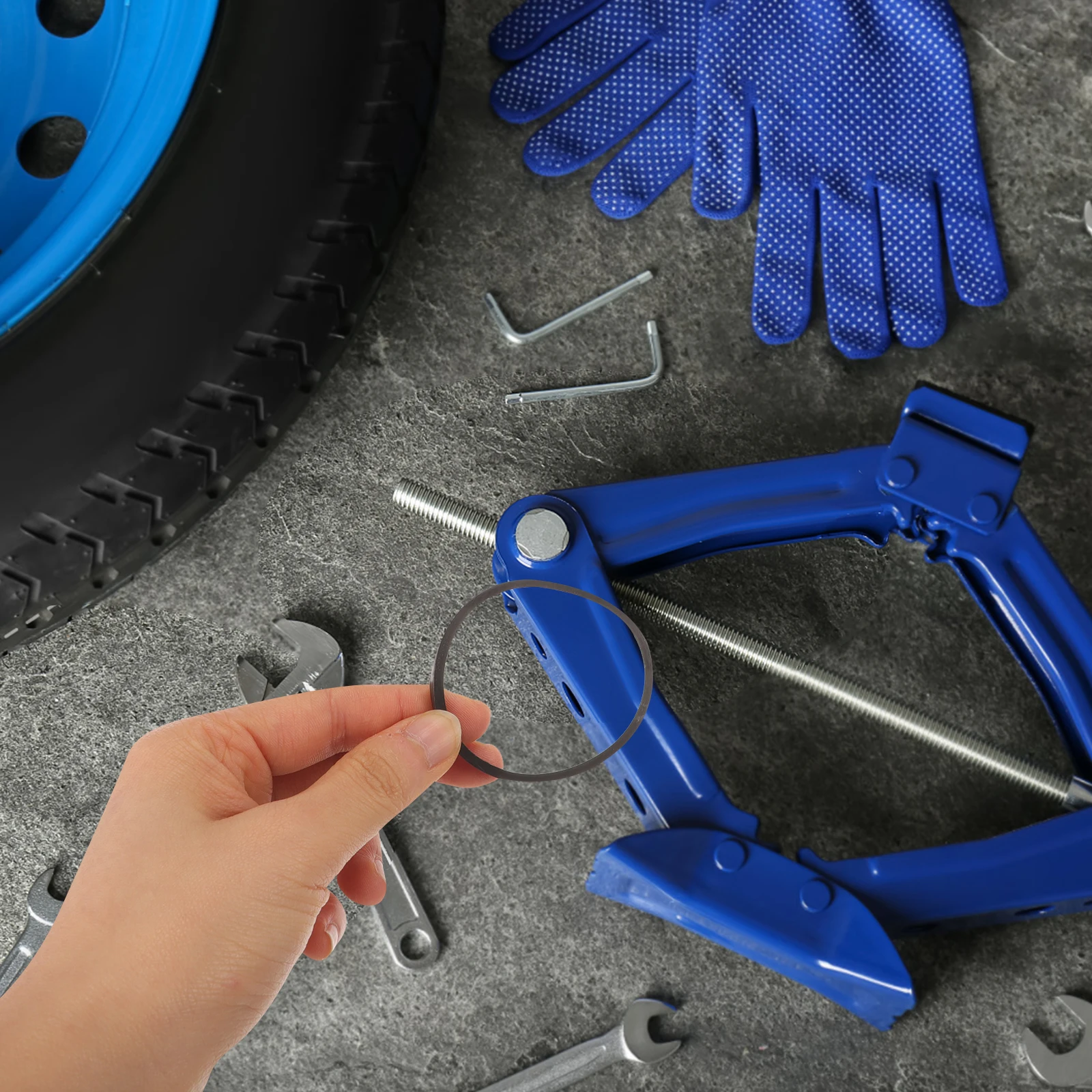 

Hydraulic Jack Repair Kit 16T 20T Car Floor Tools Replacement Functional Accessories Lever Part Oil Return Valve Steel Balls