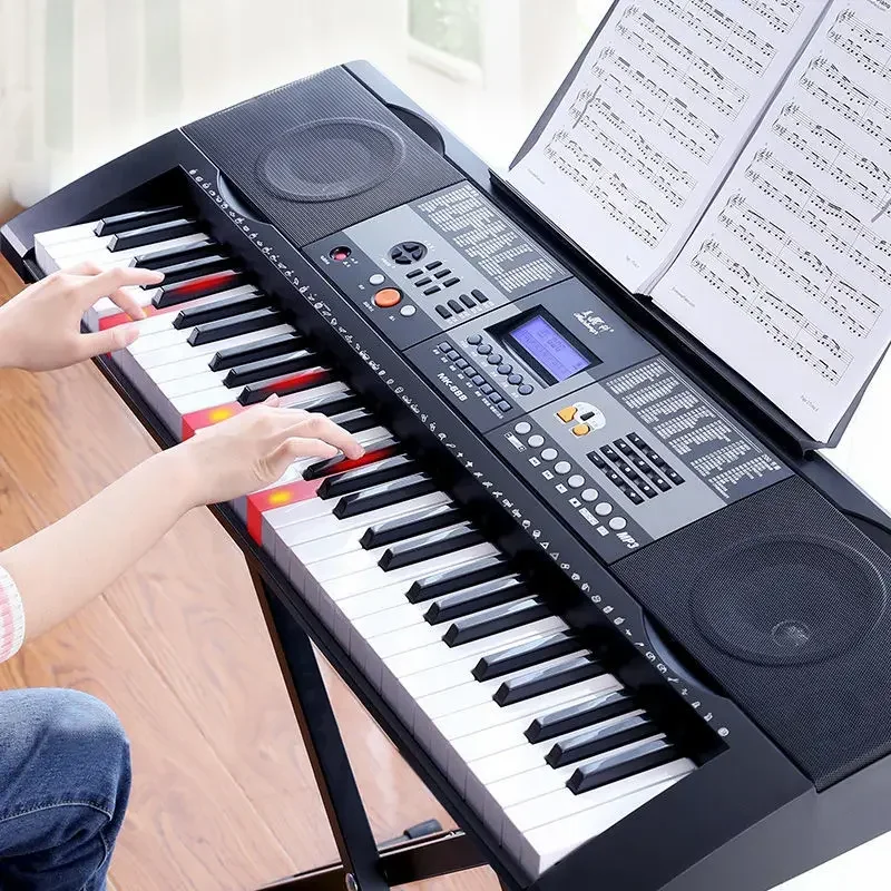 Childrens Piano Digitale Keyboard Synthesizer Echte Piano Volwassenen 61 Professionele Controller Sintetizador Elektronische Instrumenten