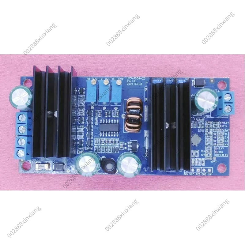 DC UPS Uninterruptible Backup Power Supply, Lithium Battery Constant Current Charging Module, Dual Power Switching, 20A