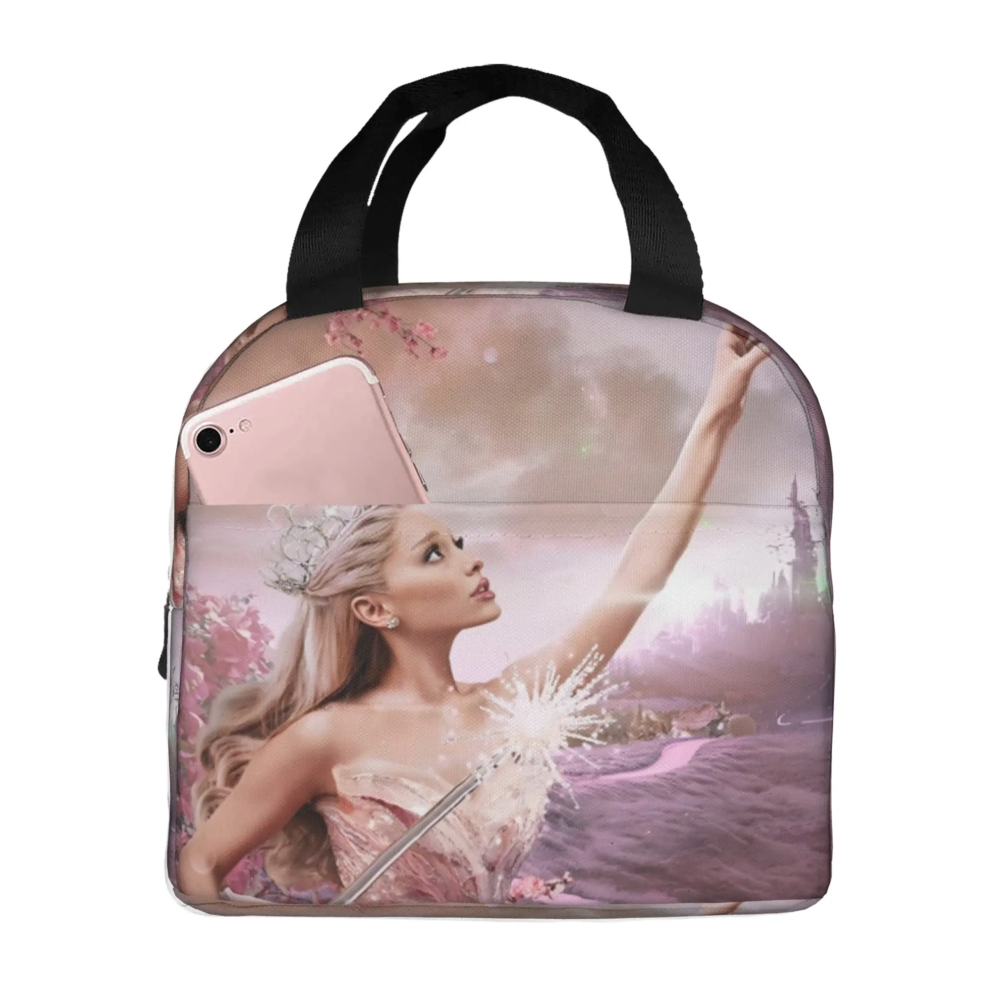 W-Wickeds Insulated Lunch Bag for Women Waterproof Glinda Elegant Good Witch Thermal Cooler Lunch Box School