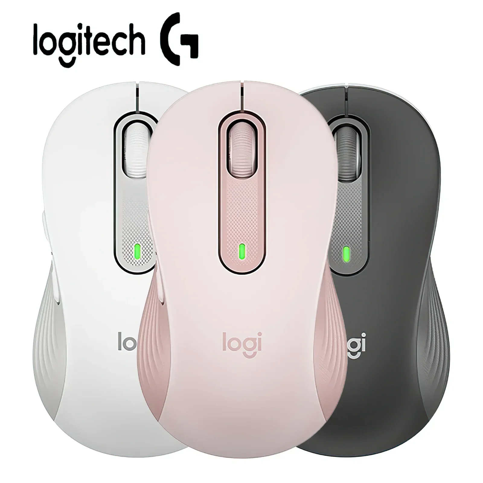 

Logitech M650/M650L/M750 Quiet Bluetooth Wireless Mouse Large and Small Hand Left and Right Office Game Log Mouse