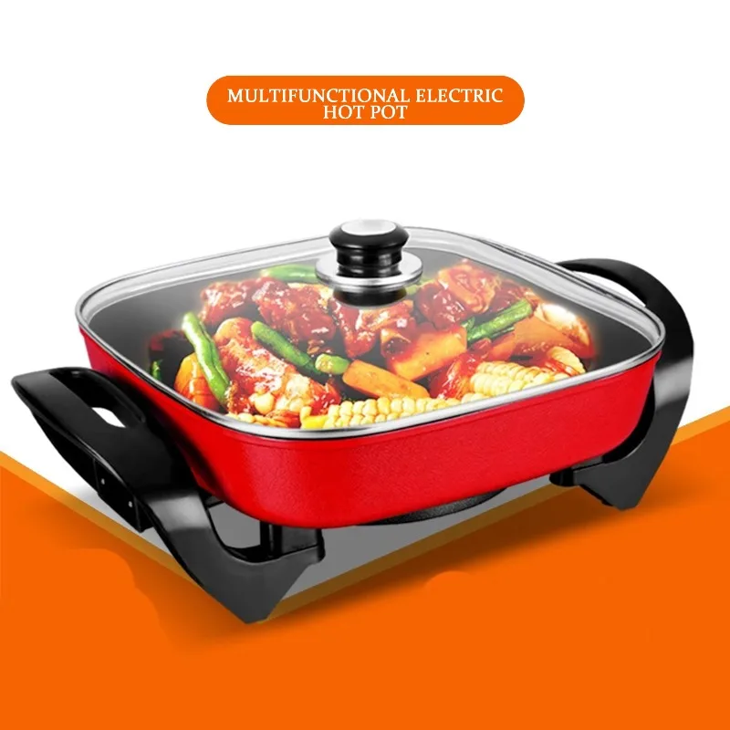 Wholesale Portable Korean Square 5L Rice Cooker Healthy Kitchen Non-stick Pot Appliances Dormitory Electric Pot