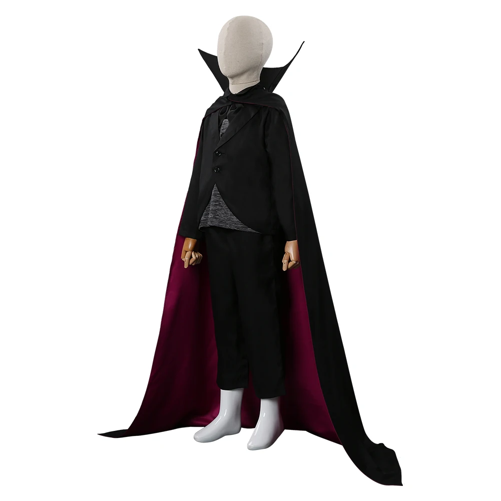 Dracula Trench Uniform Cosplay Adult Costume Outfits Halloween Carnival Suit