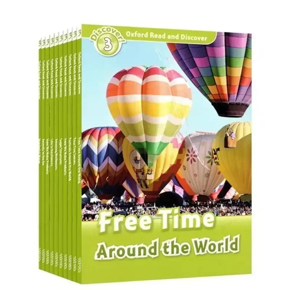 Level 1/2/3/4 20 Book/set Oxford Read And Discover In English