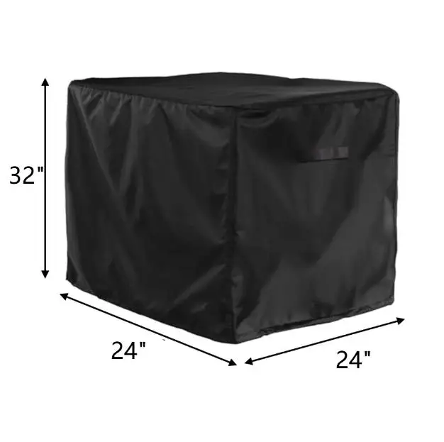 1pc Heavy-Duty Waterproof Generator Cover UV Resistant Protection Generator Hood With Adjustable Drawstring Buckle System