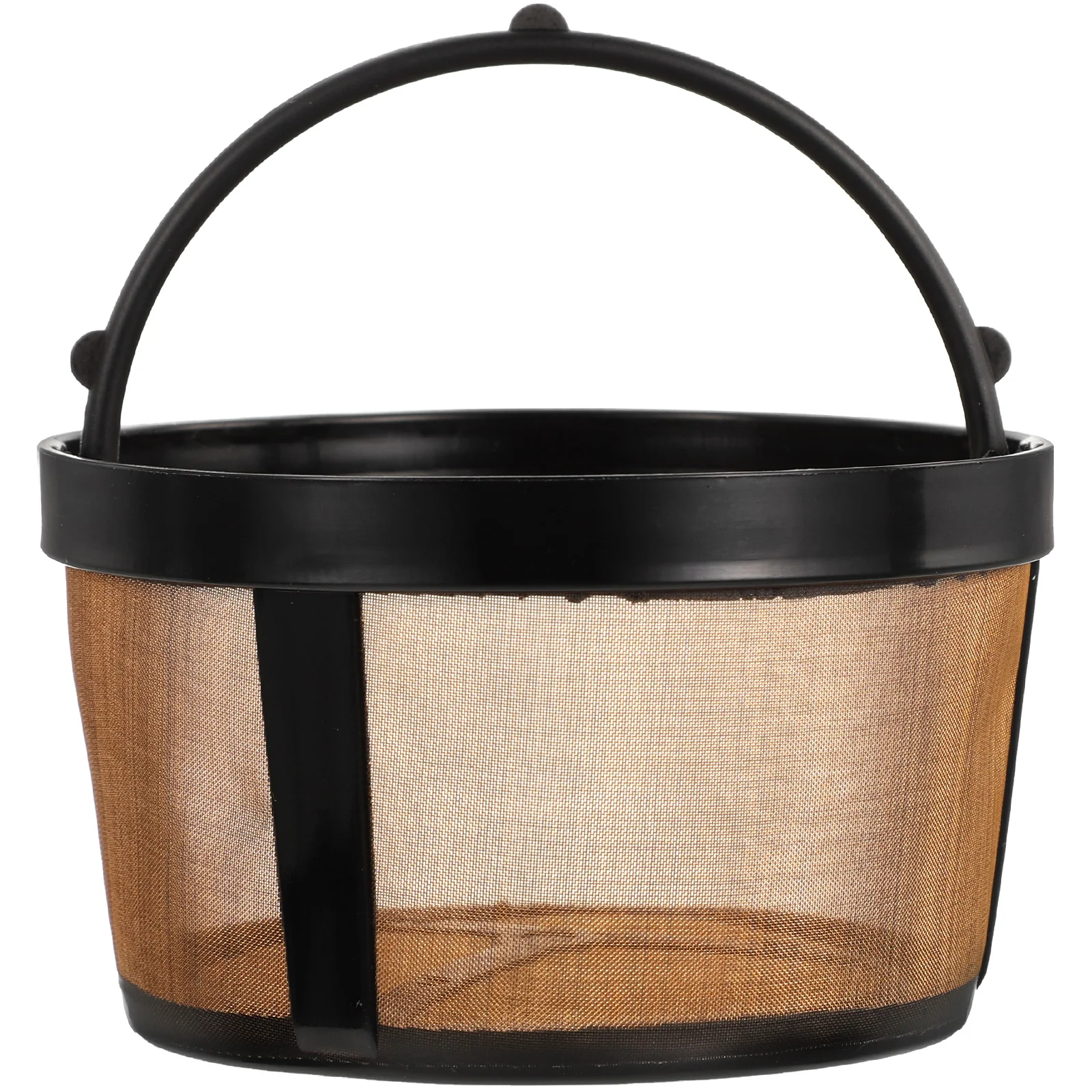 

Premium Reusable Filter Cup Metal Mesh Strainer For Home Office Travel Portable Maker Filter Basket Strong Filtering Effect