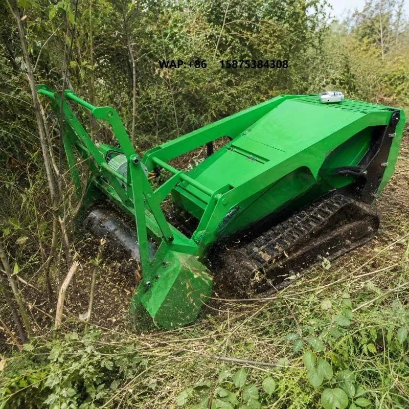 Fast Cutting Commercial Zero Turn Lawn Mowers High Efficiency Intelligent Design Remote Control Mower with Mulcher