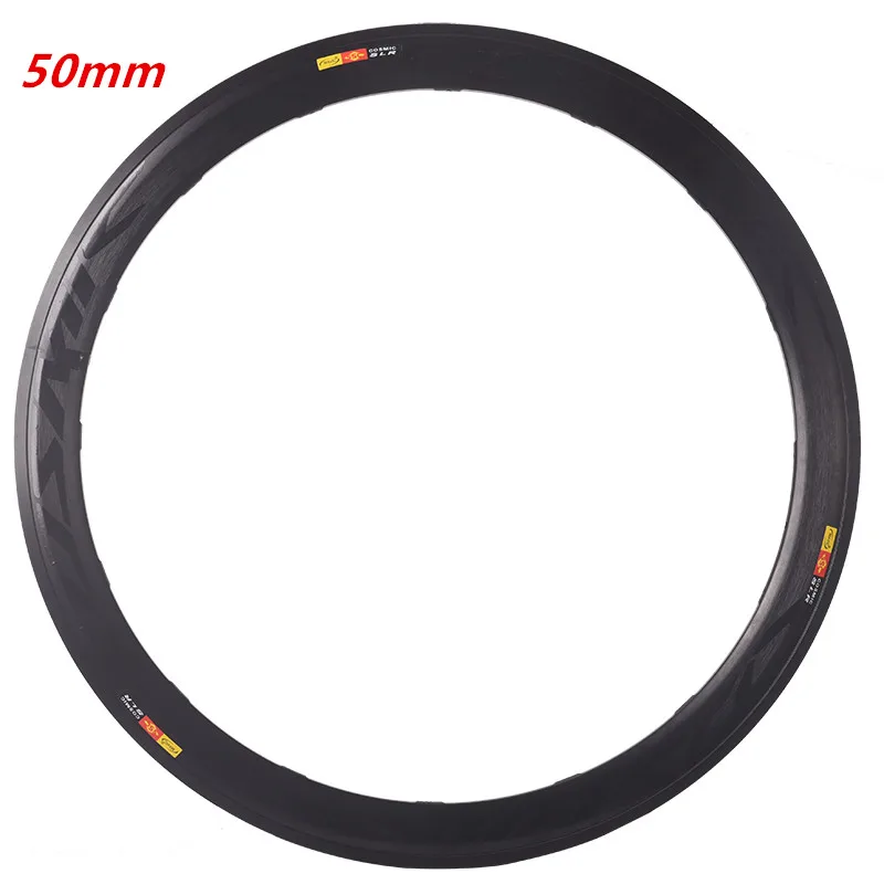 MBX 1pc Rims 700c depth 30/40/50mm French Valve （6.5mm) 16/18/20/21/24 Holes Rim Bike Wheel Bicycle Parts (PER PIECE)