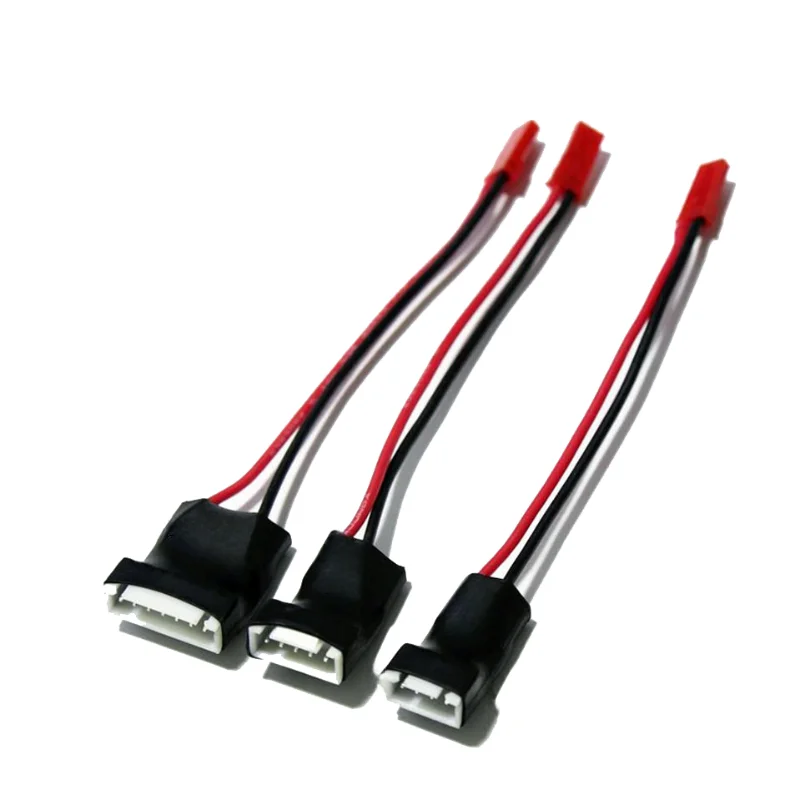 

1/5/10Pcs/lot RC 3S 4S 6S Lipo Battery JST-XH2.54mm Adapter Plug Balance Charger Cable Extension Wire