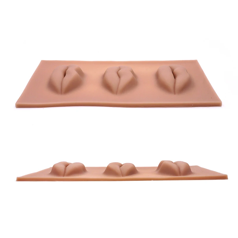 3D-Lippenmodell aus Latex für Permanent Make-up und Lippenfarb-Übungen mit 3 verschiedenen europäischen Lippenformen für Lip Blush Technik – Detail 3