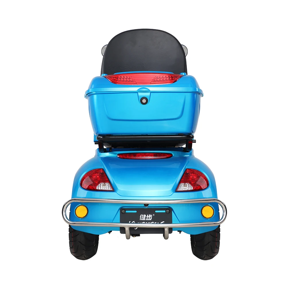 Czterokołowy skuter elektryczny dla osób starszych z certyfikatem EUROPA CE