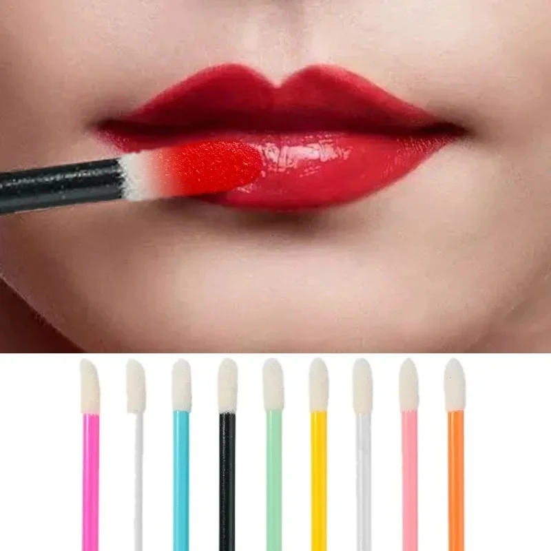 50-200Pcs Eyelash Brushes Disposable Lip Brush Cilia Remover Eyelash Extension Accessories Supplies Cosmetics Makeup Tools