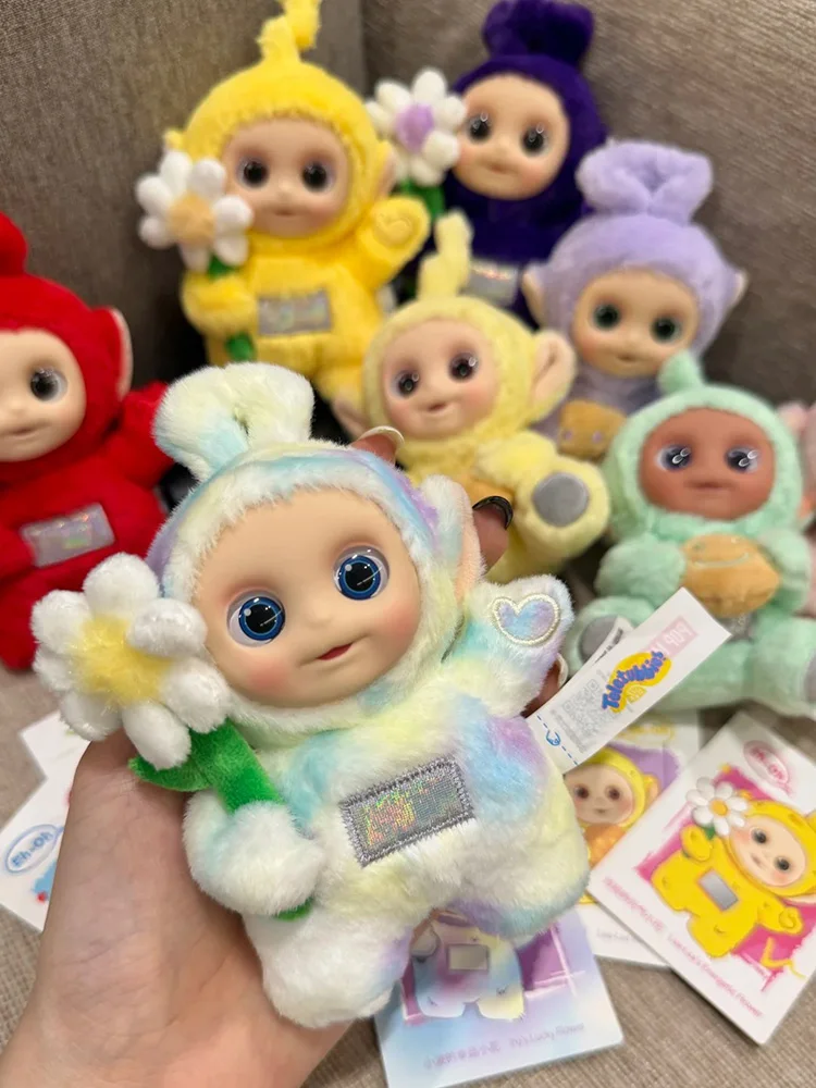 

New PopMart Teletubbies Say Hello Series Mystery Box Genuine Blind Box Ornament Figurines Interior Decoration Kids Xmas Gift