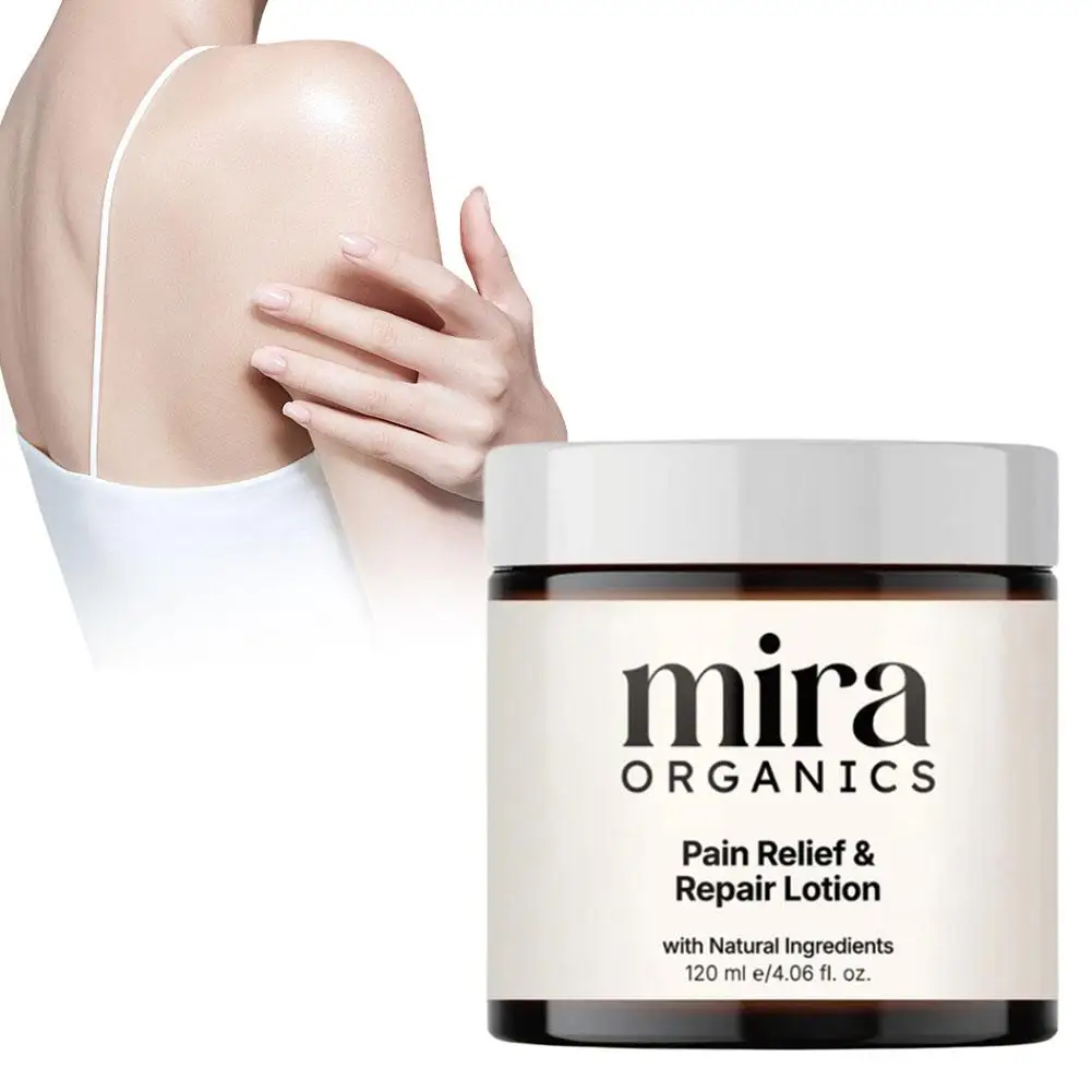 لوشن ميرا المهدئ والإصلاح للجسم يرطب البشرة الجافة ويهدئ البشرة الحساسة والتالفة خفيف الوزن ويمتص بسهولة