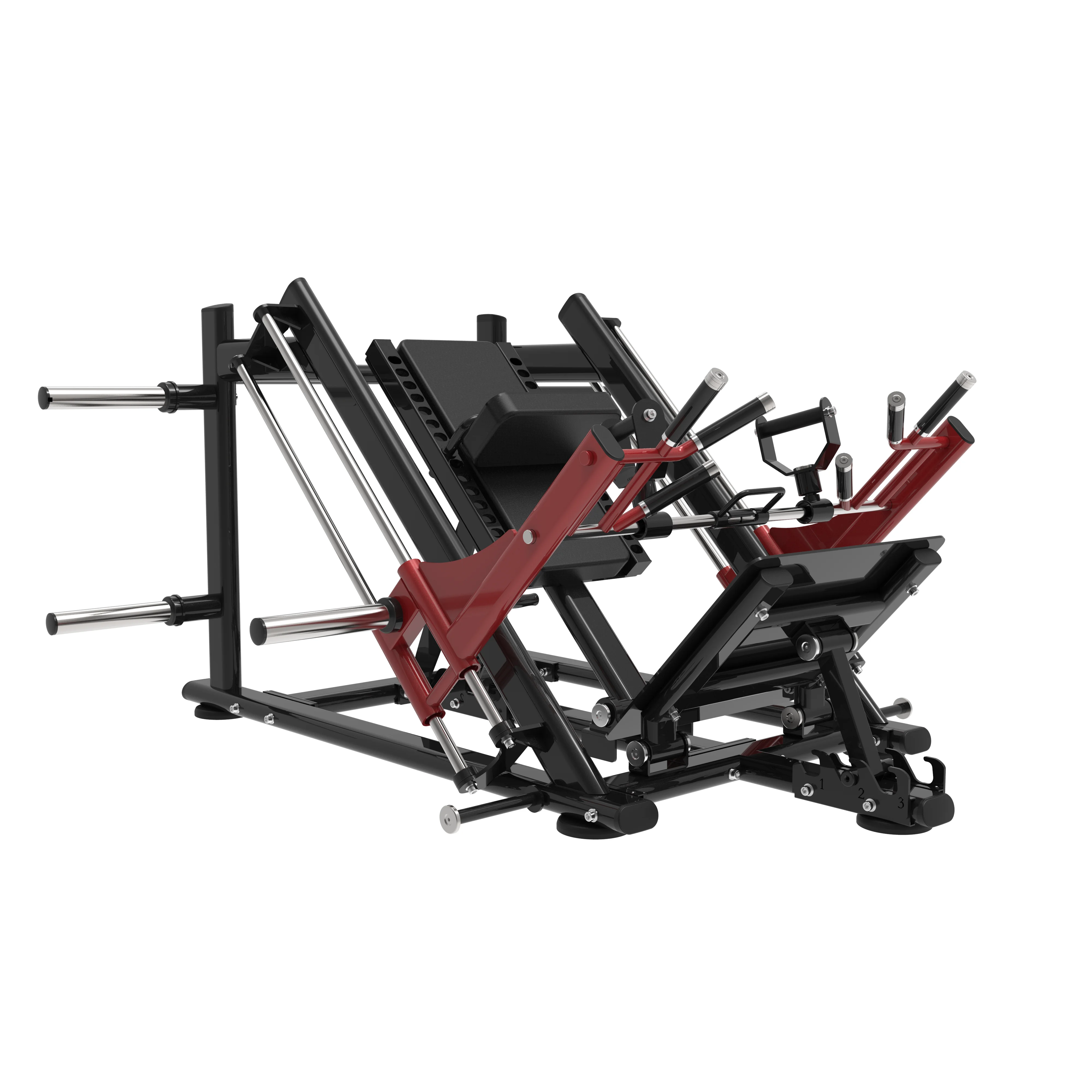 HOT SALES Latest Design Plate Loaded Prong Rowing Machine