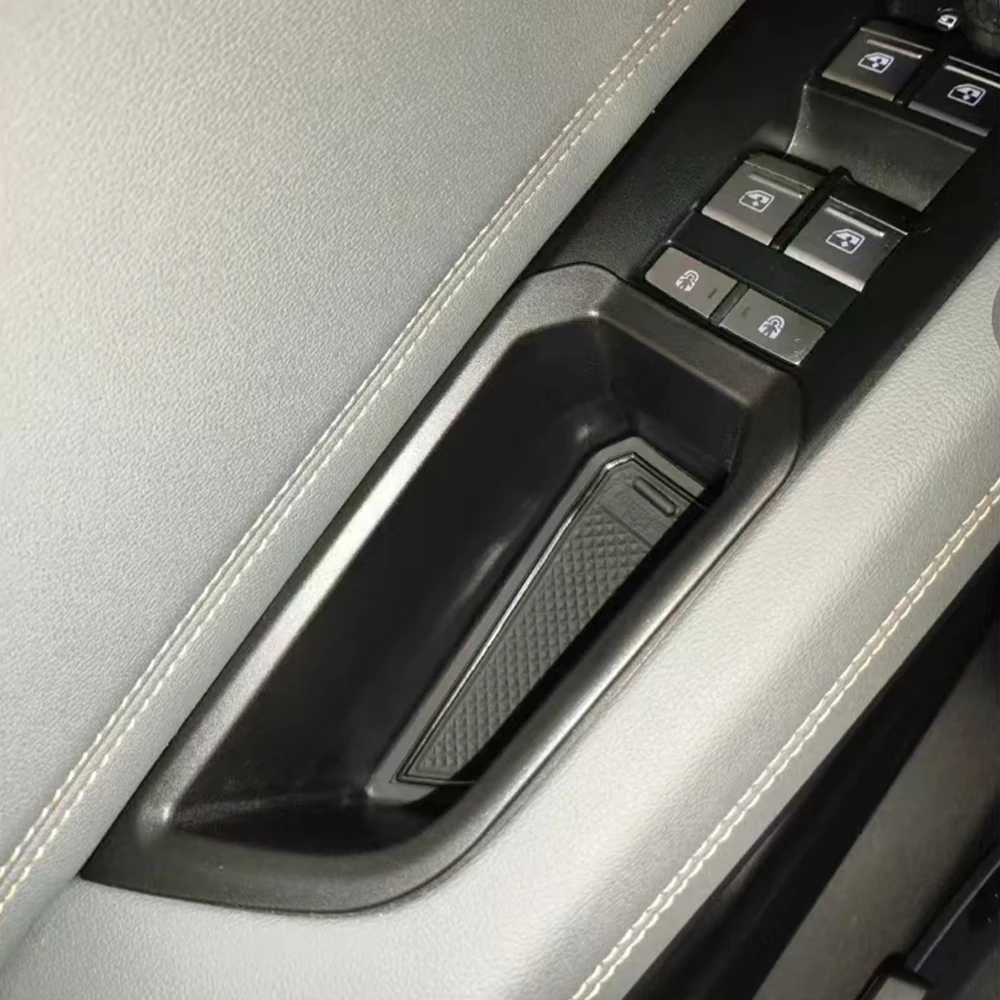 Car Front Door Handle Storage Box for Audi Q4 E-Tron 2019-2025 Automotive Interior Styling Accessories