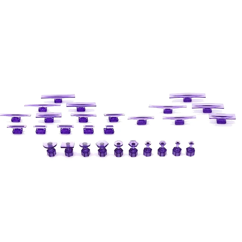 Ac29-56Pc グルータブ デントリフター ツール 調整可能ハンドル プラー ペイントレスデントピット 車体用 自動車ペイントレスデントリペアキット
