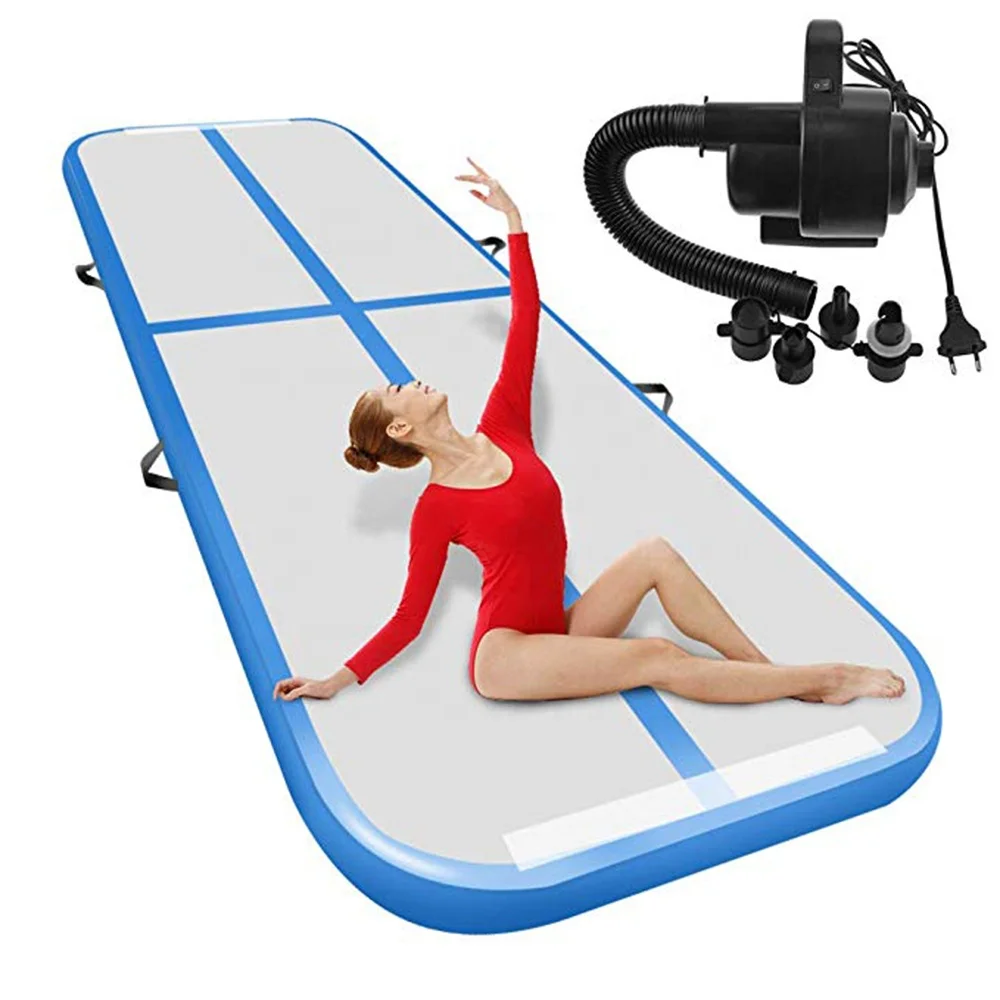 Inflatable Air Track Mat Gymnastics Tumbling Mat Airtrack for Training Cheerleading Yoga Home Use